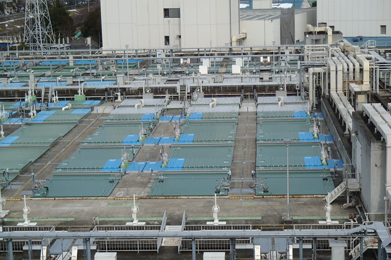 栄第二水再生センター水処理施設
