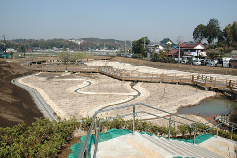 綾瀬浄水場公園整備